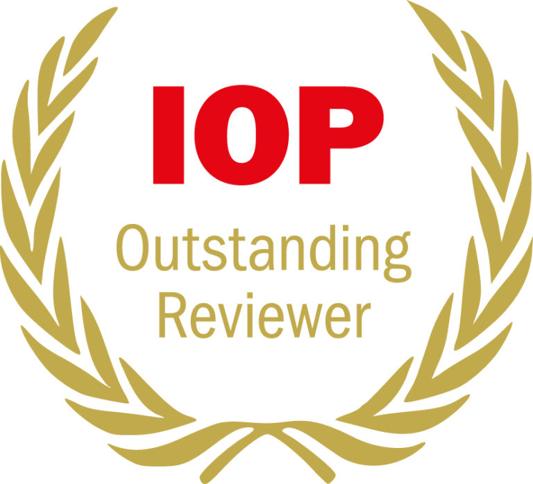 Reviewer Awards - IOPscience - Publishing Support