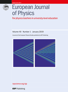 European Journal of Physics