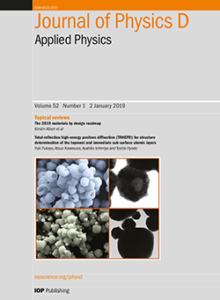 Journal of Physics D: Applied Physics