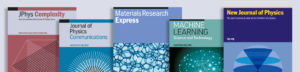 a range of open access journal cover images