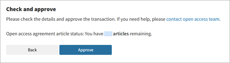 SciPris check and approve