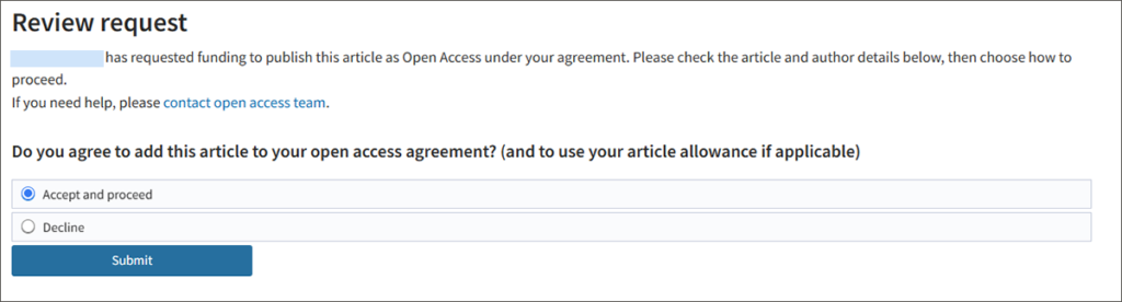 CBP accept and proceed
